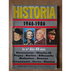 Historia Nº 479 1946 1986 Le Nº des 40 Ans Novembre 1986