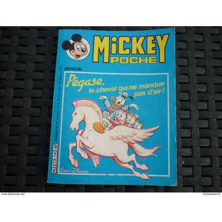Mickey Poche mensuel N°142/ Edi-Monde Janvier 1986