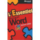 L'Essentiel Microsoft Word Version 2002