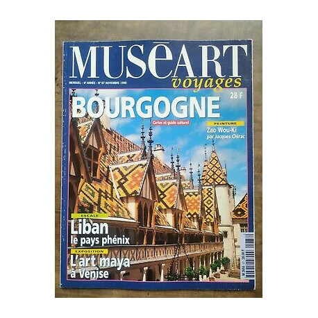 Muséart Voyages n87 Novembre 1998 Bourgogne