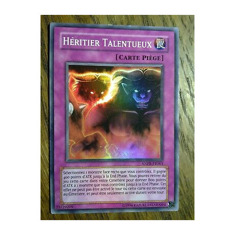 Héritier Talentueux - ANPR-FR063 Yu-Gi-Oh