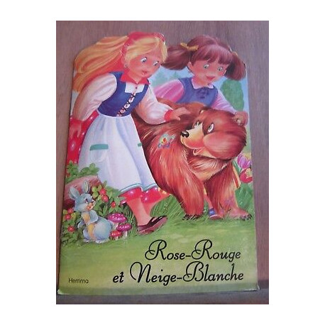 Pascuale bottet Rose-Rouge et neige-blanche collection Pirouette