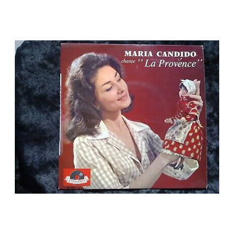 Maria Candido chante la provence 45t 21 761 languette