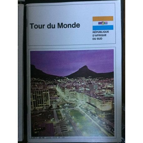 Tour du Monde géographia République d'afrique du sud Juillet 1975 N190