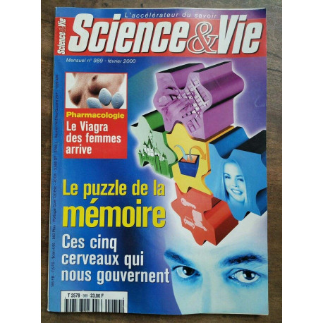 Science Vie Nº 989 Février 2000