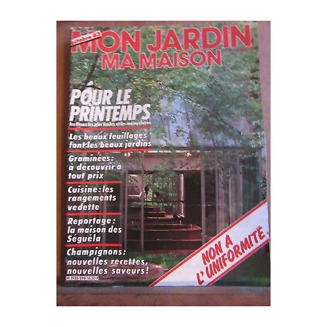 Mon jardin ma maison n298 Octobre 1983 Pour le printemps