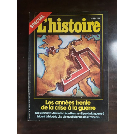L'histoire Nº58 Les années trente de la crise à la guerre 1983