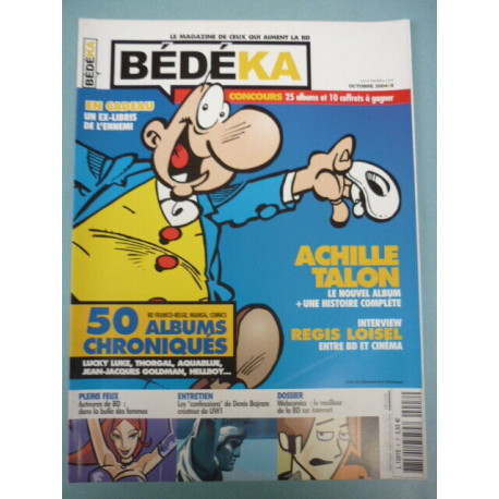 Bédéka 8 Achille Talon Regis Loisel octobre 2004