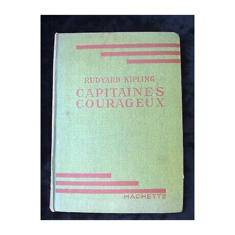 Capitaines courageux hachette Bibliothèque verte