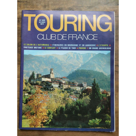 Touring club de France n830 Octobre 1971