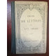 Choix de Lettres du XVIII Siécle hachette