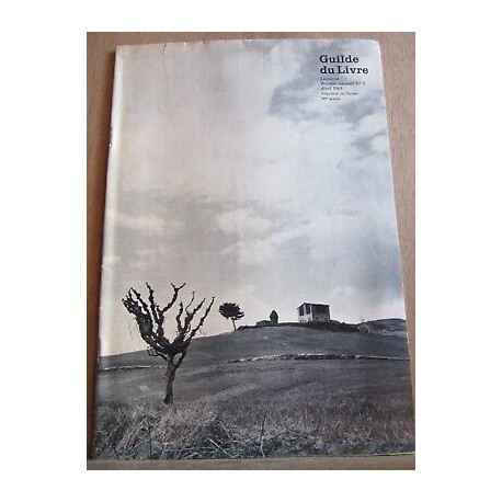 Guilde du livre lausanne Bulletin mensuel n4 Avril 1965 30ème année