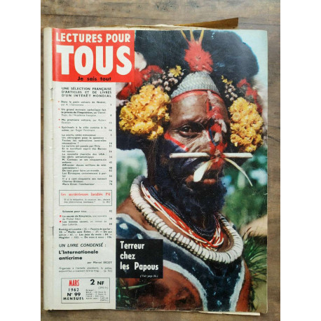 Lectures pour tous n99 Mars 1962 Lectures pour tous Je sais tout