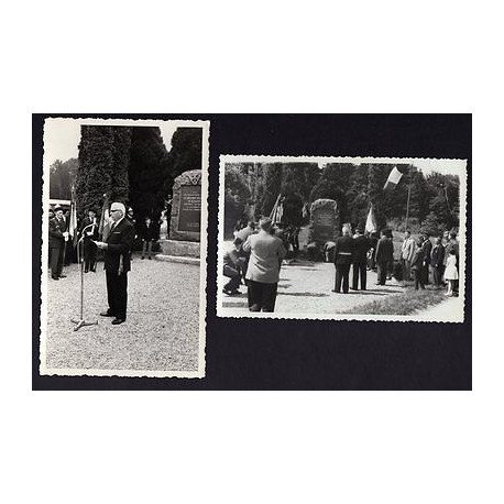 2 photos seppois le bas Monument Groupe Mobile d'Alsace 31e BCP ALSACE