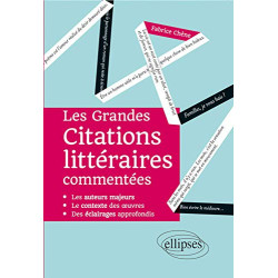Les Grandes Citations Littéraires Commentées