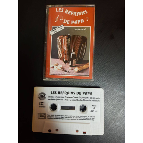 K7 Audio : Les Refrains de Papa - Vol. 4