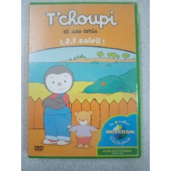 DVD Série Tchoupi et ses amis - 1 2 3 soleil -