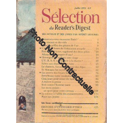 Selection Du Reader's Digest N° 327 : Juillet 1973