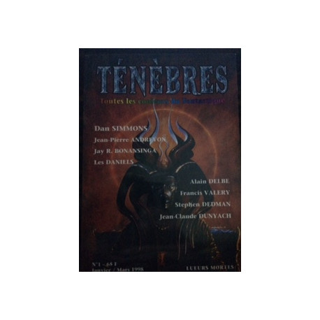 TENEBRES - TOUTES LES COULEURS DU FANTASTIQUE N°1 Janvier / Mars 1998