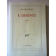 j d bredin l'absence gallimard