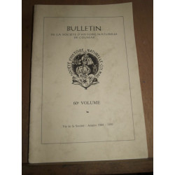 Bulletin de la Société d'Histoire naturelle de Colmar 60è volume...