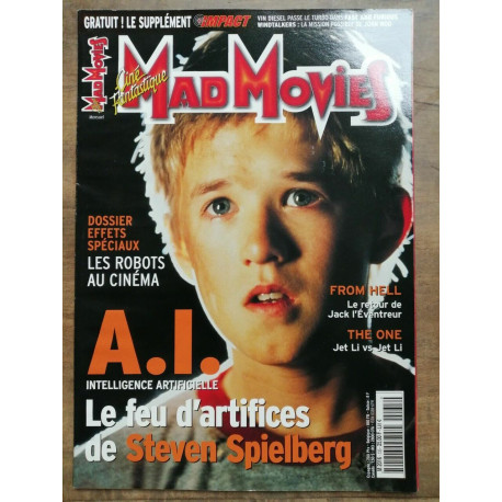 Ciné Fantastique Mad Movies Nº 135 Octobre 2001