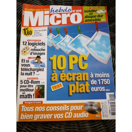 HEBDO MICRO n202 28 février 2002