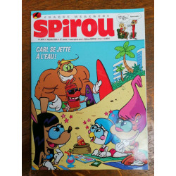Spirou n3979 Carl se jette à leau