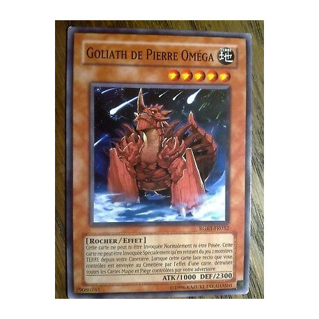 Goliath de Pierre Oméga RGBT-R032 Yu-Gi-Oh
