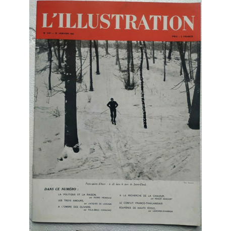 L'ILLUSTRATION 5107 25 janv
