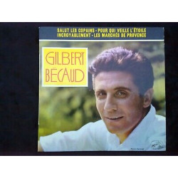 Gilbert bécaud Salut les copains-Pour qui veille l'étoile 45t 7...