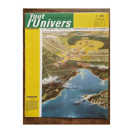 Tout l'Univers Nº 183 hachette 22 au 29 Avril 1966