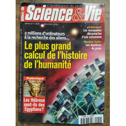 Science Vie Nº 999 Décembre 2000