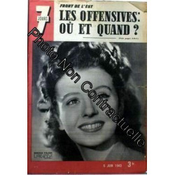 7 Jours N° 127 Du 06/06/1943 - Front De L'est. Les Offensives - Ou...