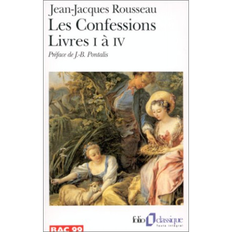 Les Confessions . Livres I à IV