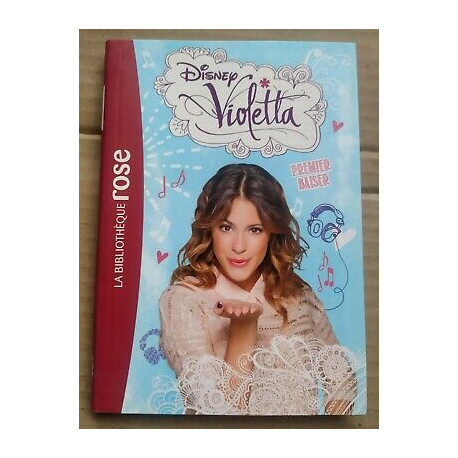 Violetta 07 Premier baiser Bibliothèque rose
