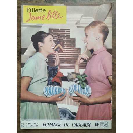 Fillette jeune fille n702 31 Décembre 1959