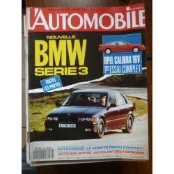 n529 Nouvelle BMW Série 3 mensuel Juillet 1990