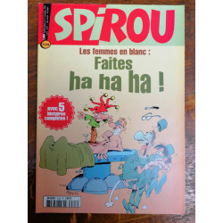 Spirou n3528 Femmes en blanc Faites ha ha ha