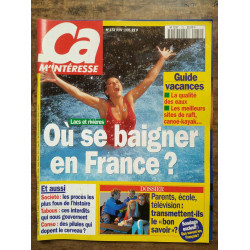 ça m'interesse n172 Juin 1995 Où se baigner en France
