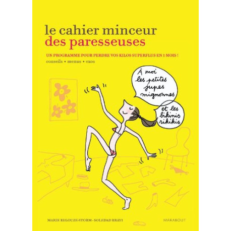 Le cahier minceur des paresseuses