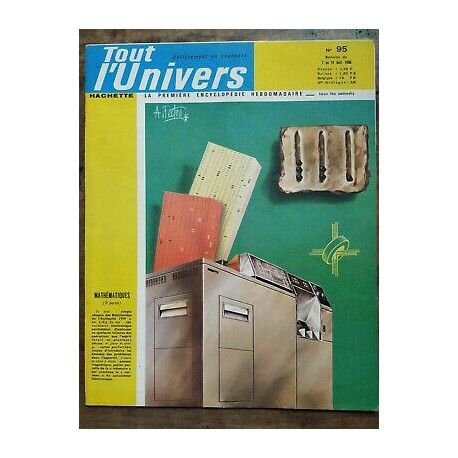 Tout l'Univers Nº 95 hachette 7 au 14 Août 1965