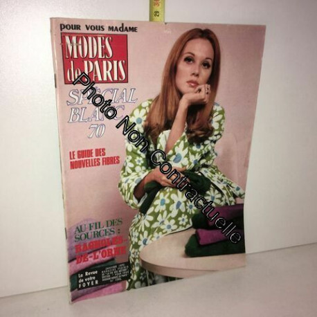 Pour Vous Madame Modes De Paris N° 1096 De Janvier 1970