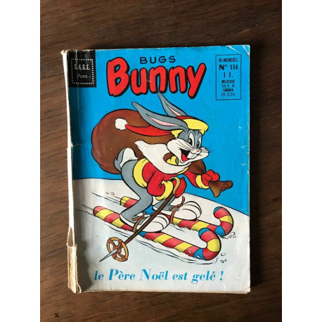BUGS BUNNY - Le Père Noël est gelé ! N114