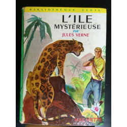 Bibliothéque verte j verne L'ile mystérieuse hachette
