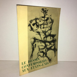 Catalogue d'exposition LE DESSIN CONTEMPORAIN AUX ETATS UNIS BB7B