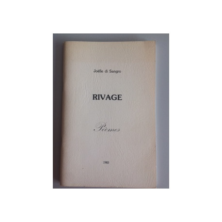 RIVAGE - POEMES