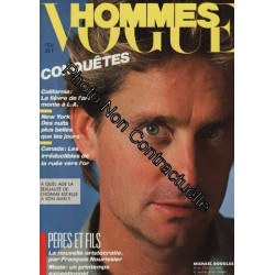 Vogue Hommes / 02-1986 N°86 : Michael Douglas (2p) - Thierry...
