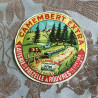 Camembert extra fabrique dans les Vosges