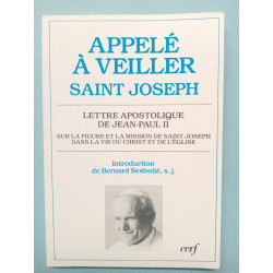 Appelé à veiller Saint joseph Lettre apostolique de jean paul ii